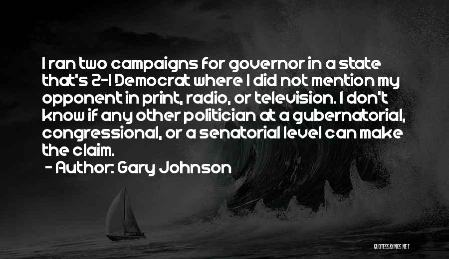 Level 2 Quotes By Gary Johnson