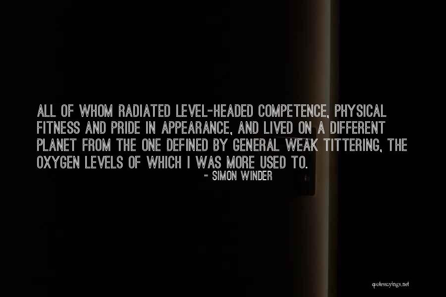 Level Headed Quotes By Simon Winder