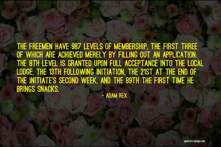 Level Of Acceptance Quotes By Adam Rex Level Of Acceptance Quotes By Adam Rex