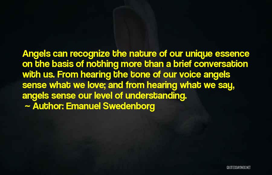 Level Of Understanding Quotes By Emanuel Swedenborg