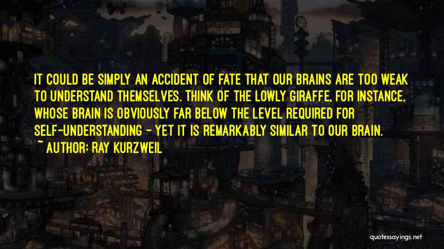 Level Of Understanding Quotes By Ray Kurzweil