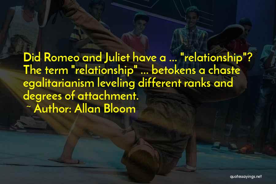 Leveling Up Quotes By Allan Bloom