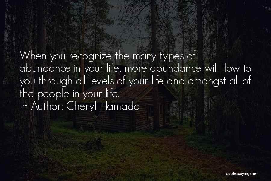 Levels Of Life Quotes By Cheryl Hamada