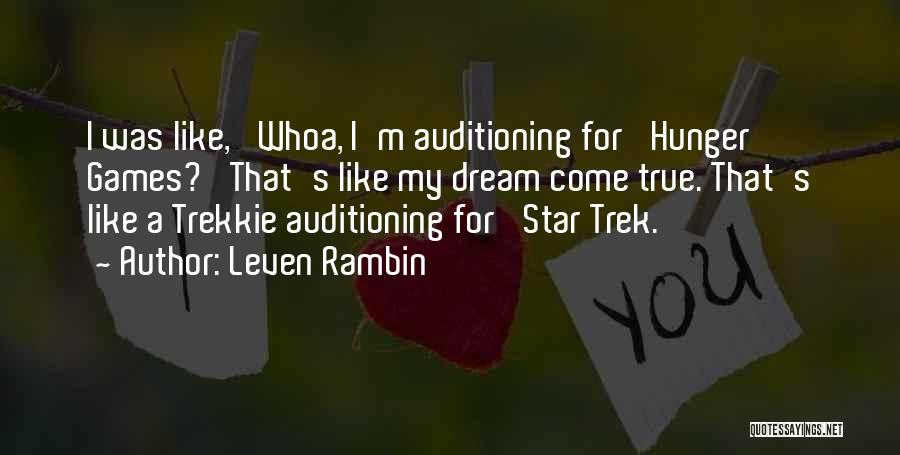 Leven Rambin Quotes 1399392 Leven Rambin Quotes 1399392