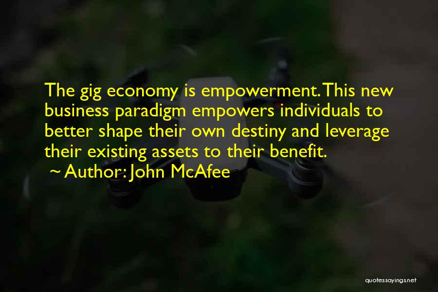 Leverage Business Quotes By John McAfee
