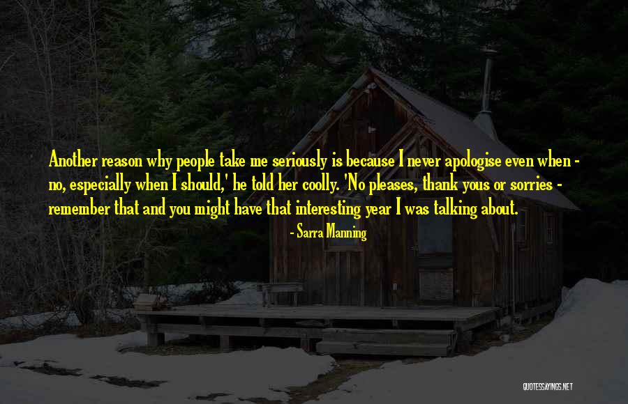 Leverne Prosser Quotes By Sarra Manning Leverne Prosser Quotes By Sarra Manning