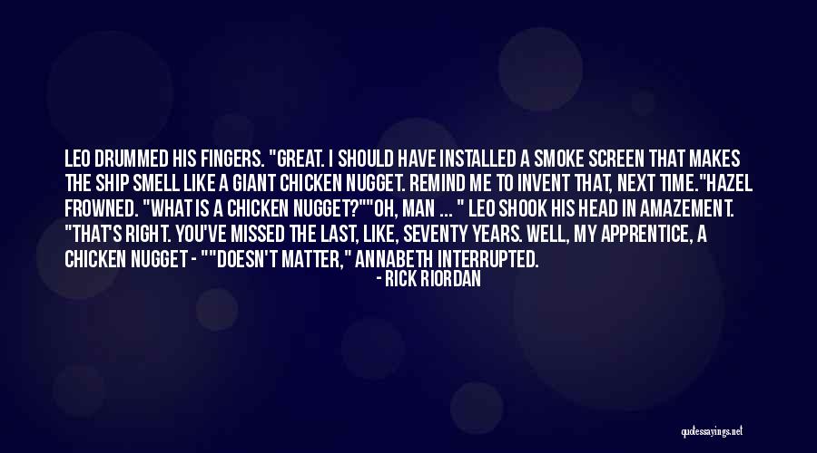 Levesque Quotes By Rick Riordan