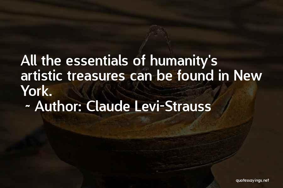 Levi Quotes By Claude Levi-Strauss