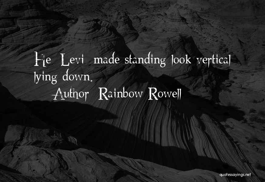 Levi Quotes By Rainbow Rowell