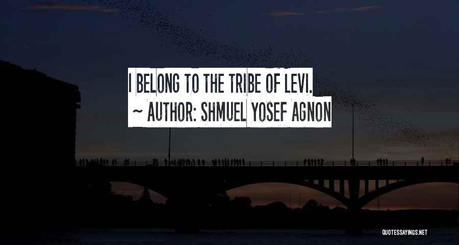 Levi Quotes By Shmuel Yosef Agnon