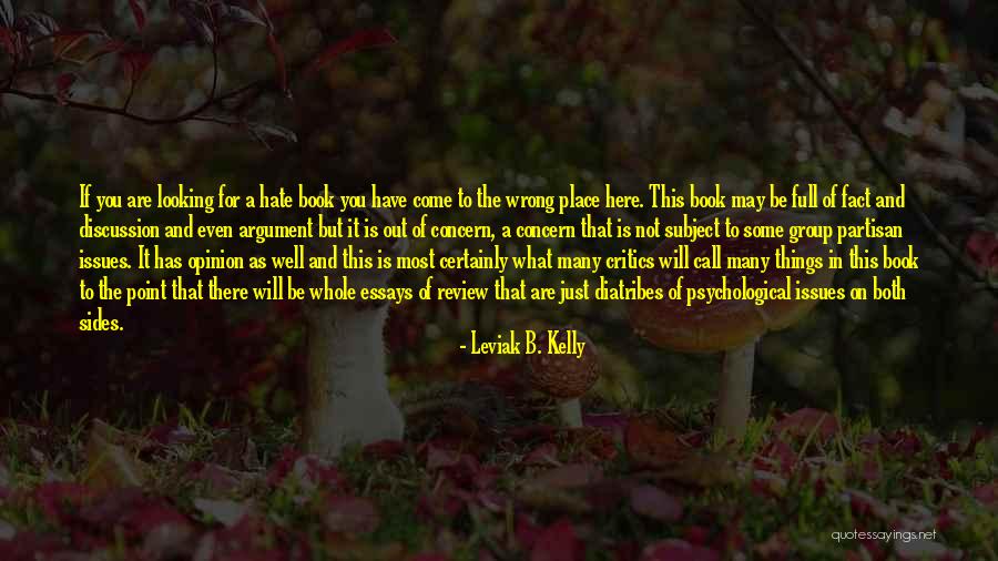 Leviak B. Kelly Quotes 1374873