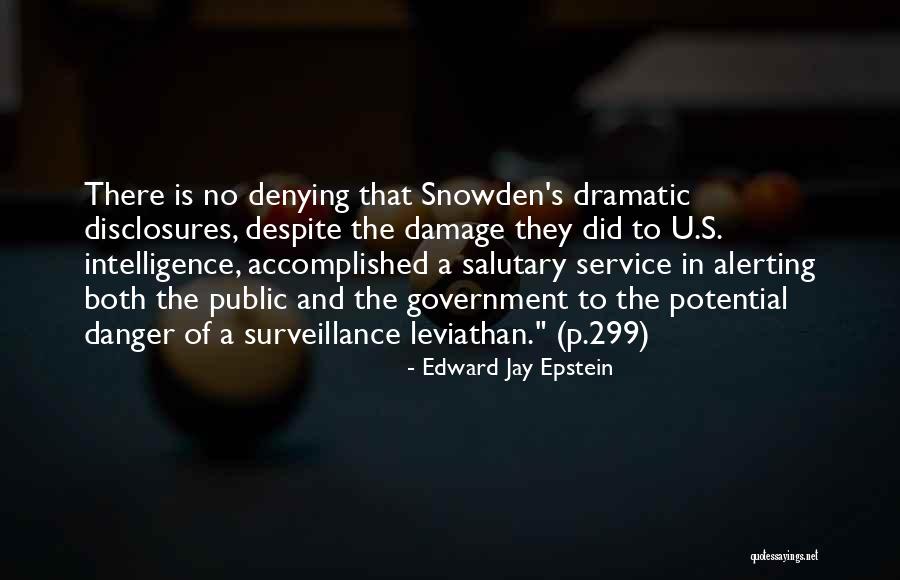 Leviathan Government Quotes By Edward Jay Epstein Leviathan Government Quotes By Edward Jay Epstein