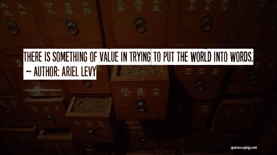 Levy Quotes By Ariel Levy