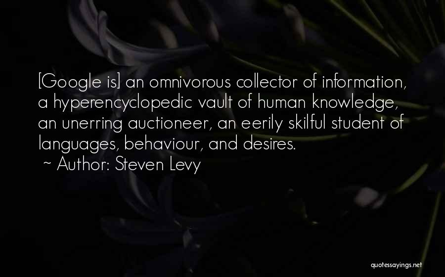 Levy Quotes By Steven Levy