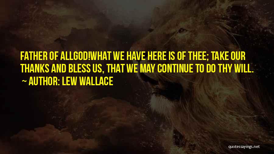 Lew Wallace Quotes 2108528