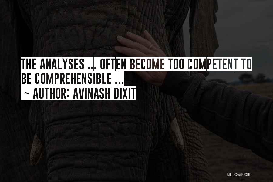 Lewaney Quotes By Avinash Dixit