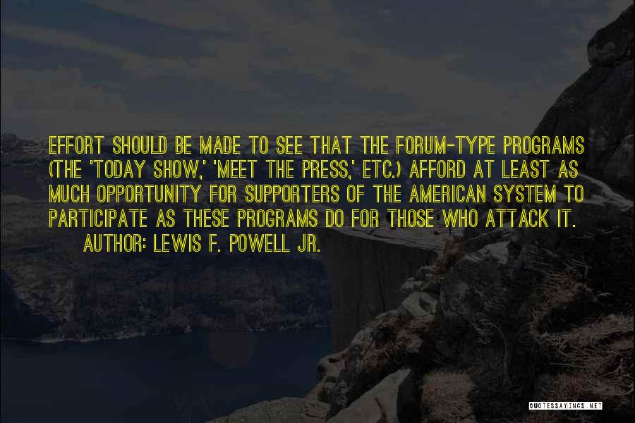 Lewis F. Powell Jr. Quotes 957058