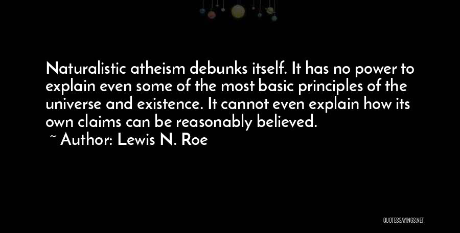 Lewis N. Roe Quotes 1984515