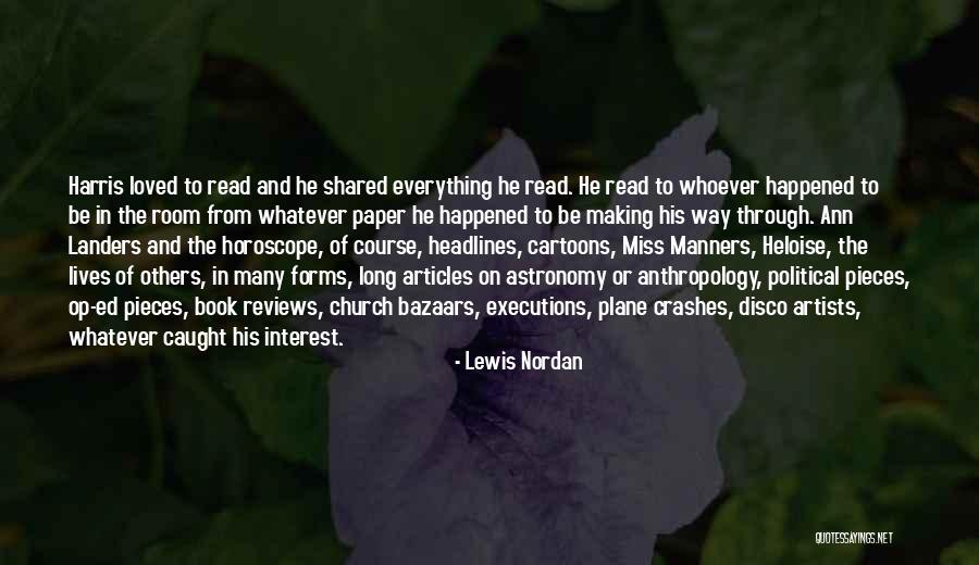 Lewis Nordan Quotes 1075459 Lewis Nordan Quotes 1075459