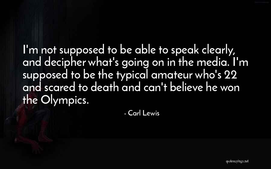 Lewis Who Won Quotes By Carl Lewis Lewis Who Won Quotes By Carl Lewis