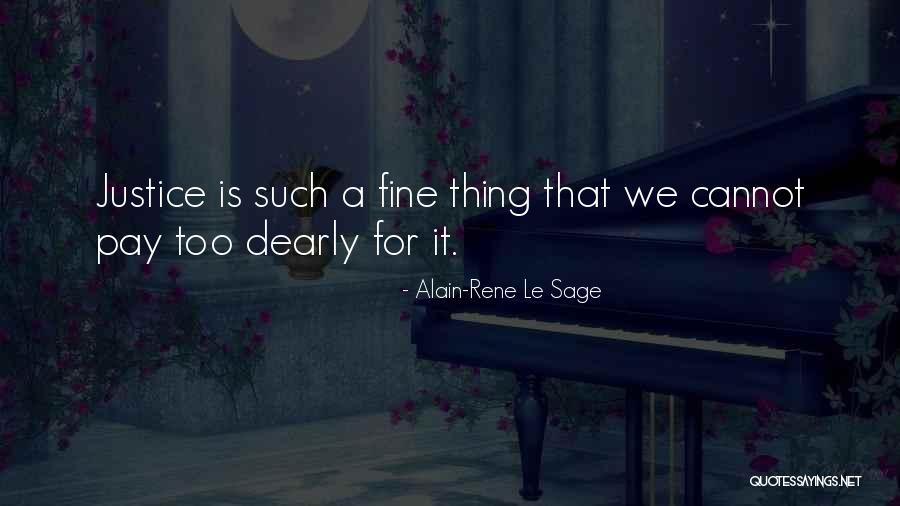 Lewison Id Quotes By Alain-Rene Le Sage Lewison Id Quotes By Alain-Rene Le Sage