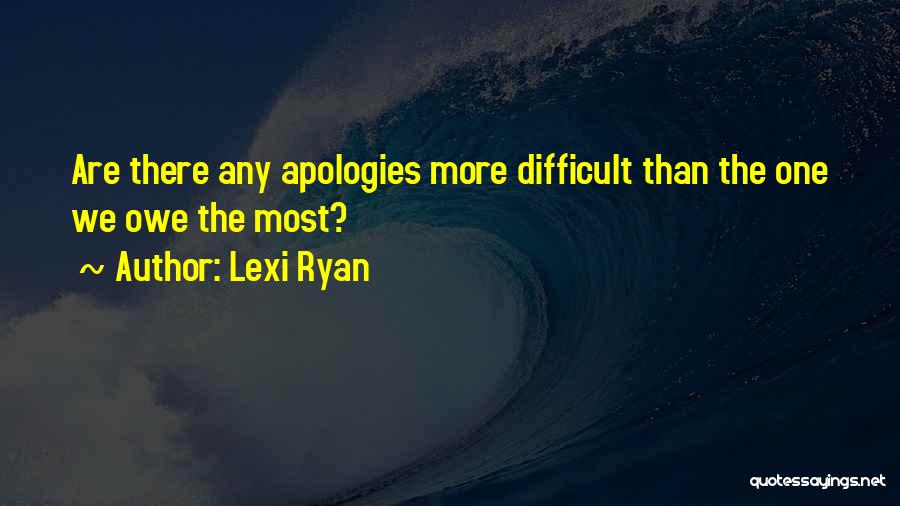Lexi Ryan Quotes 503223