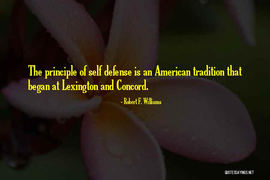 Lexington And Concord Quotes By Robert F. Williams Lexington And Concord Quotes By Robert F. Williams