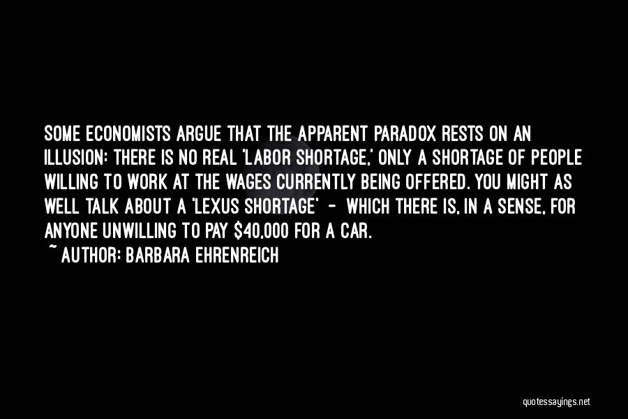 Lexus Car Quotes By Barbara Ehrenreich