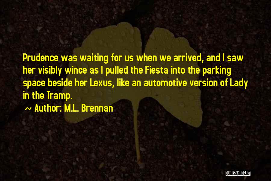 Lexus Car Quotes By M.L. Brennan