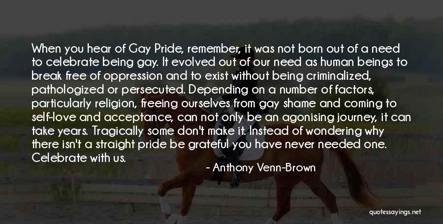 Lgbt Acceptance Quotes By Anthony Venn-Brown