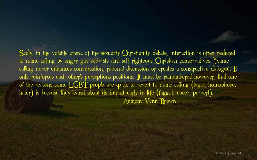 Lgbt Activists Quotes By Anthony Venn-Brown