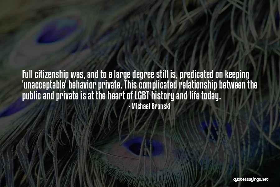 Lgbt History Quotes By Michael Bronski Lgbt History Quotes By Michael Bronski