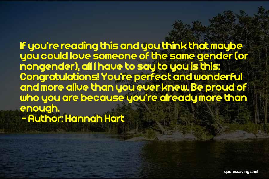 Lgbt Love Quotes By Hannah Hart