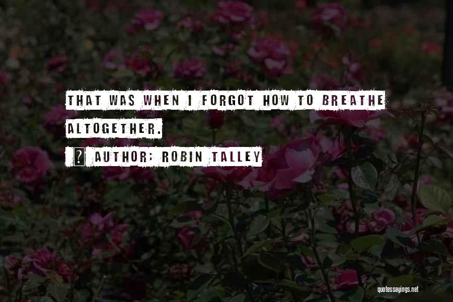 Lgbt Love Quotes By Robin Talley