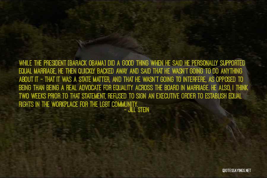 Lgbt Marriage Quotes By Jill Stein Lgbt Marriage Quotes By Jill Stein
