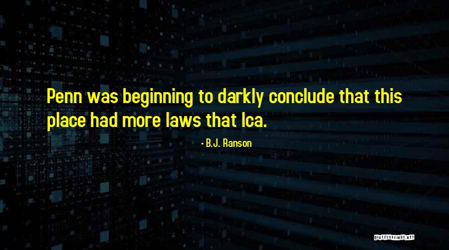 Lheery Quotes By B.J. Ranson Lheery Quotes By B.J. Ranson