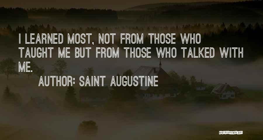 Lhonneur Du Quotes By Saint Augustine