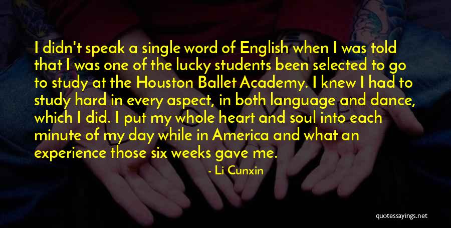 Li Cunxin Quotes 460187