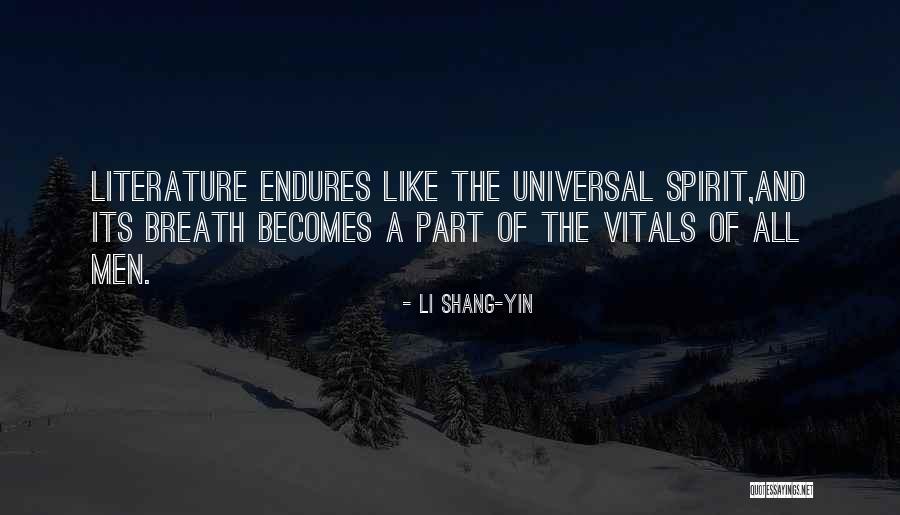 Li Shang-yin Quotes 1069801