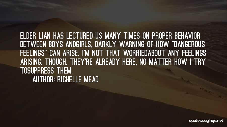 Li Wei Quotes By Richelle Mead