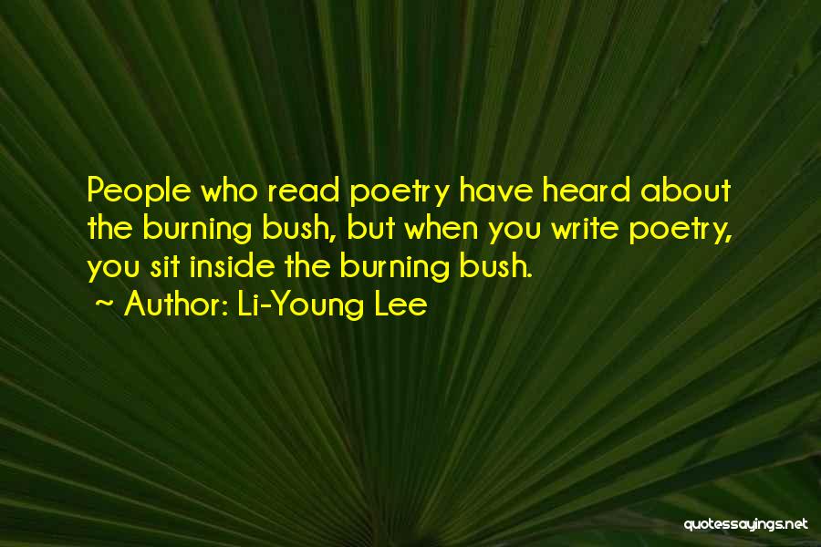 Li-Young Lee Quotes 1172548