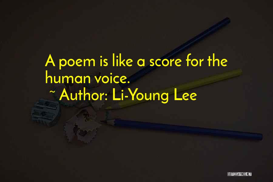 Li-Young Lee Quotes 1226728