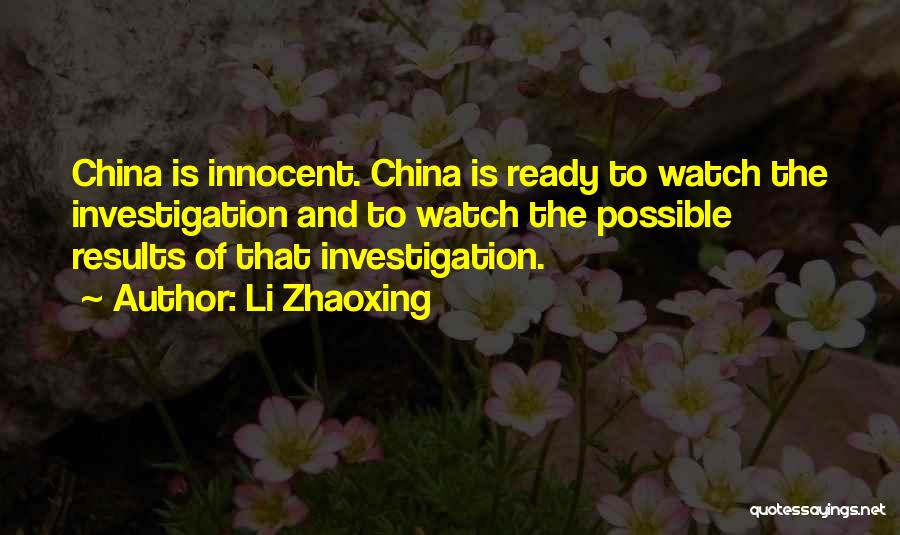 Li Zhaoxing Quotes 1507489