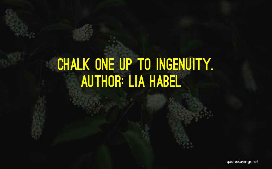 Lia Habel Quotes 1330805