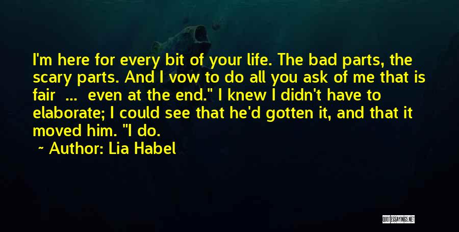 Lia Habel Quotes 1980869