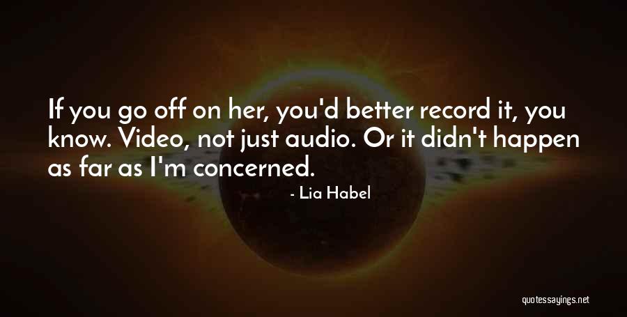 Lia Habel Quotes 2218352 Lia Habel Quotes 2218352