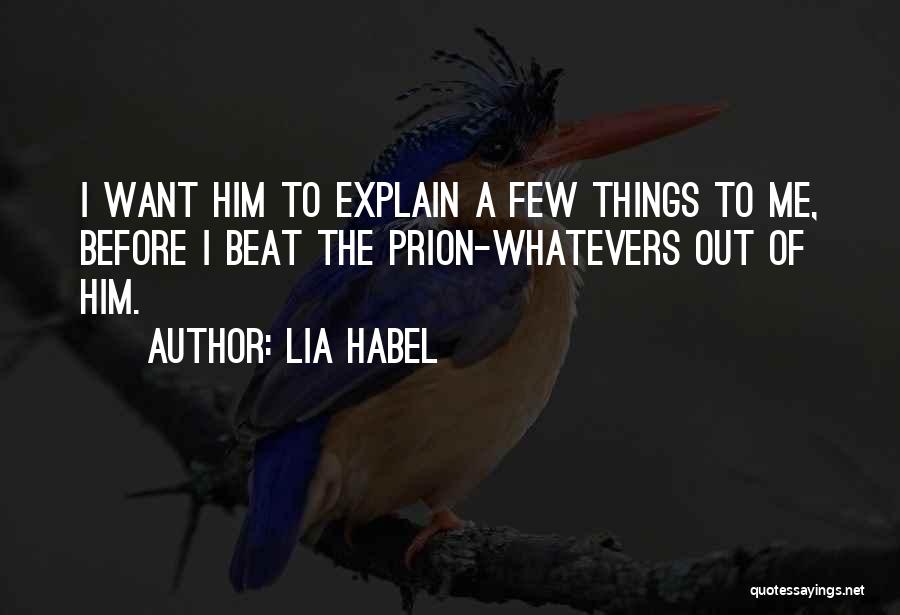 Lia Habel Quotes 940714