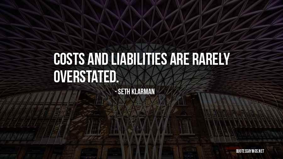 Liabilities Are Quotes By Seth Klarman Liabilities Are Quotes By Seth Klarman