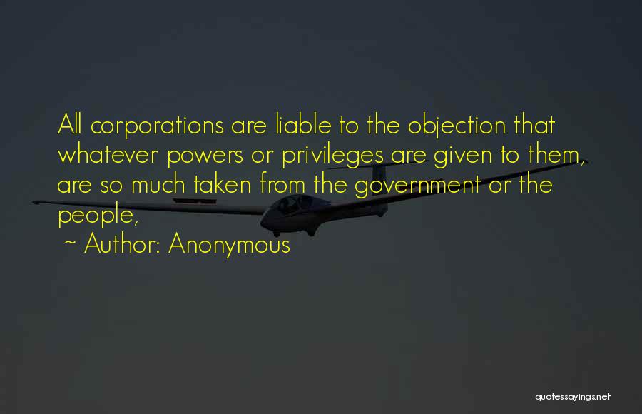 Liable Quotes By Anonymous