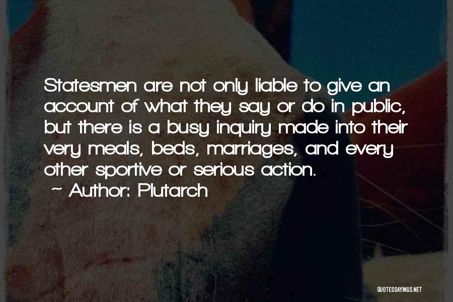 Liable Quotes By Plutarch